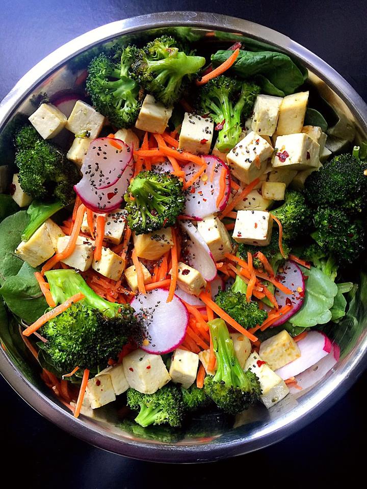 Vegan Spicy Sabzi Salad {Sweetgreen Copycat!} | Whisk and Shout